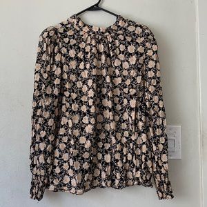 Floral long sleeve blouse